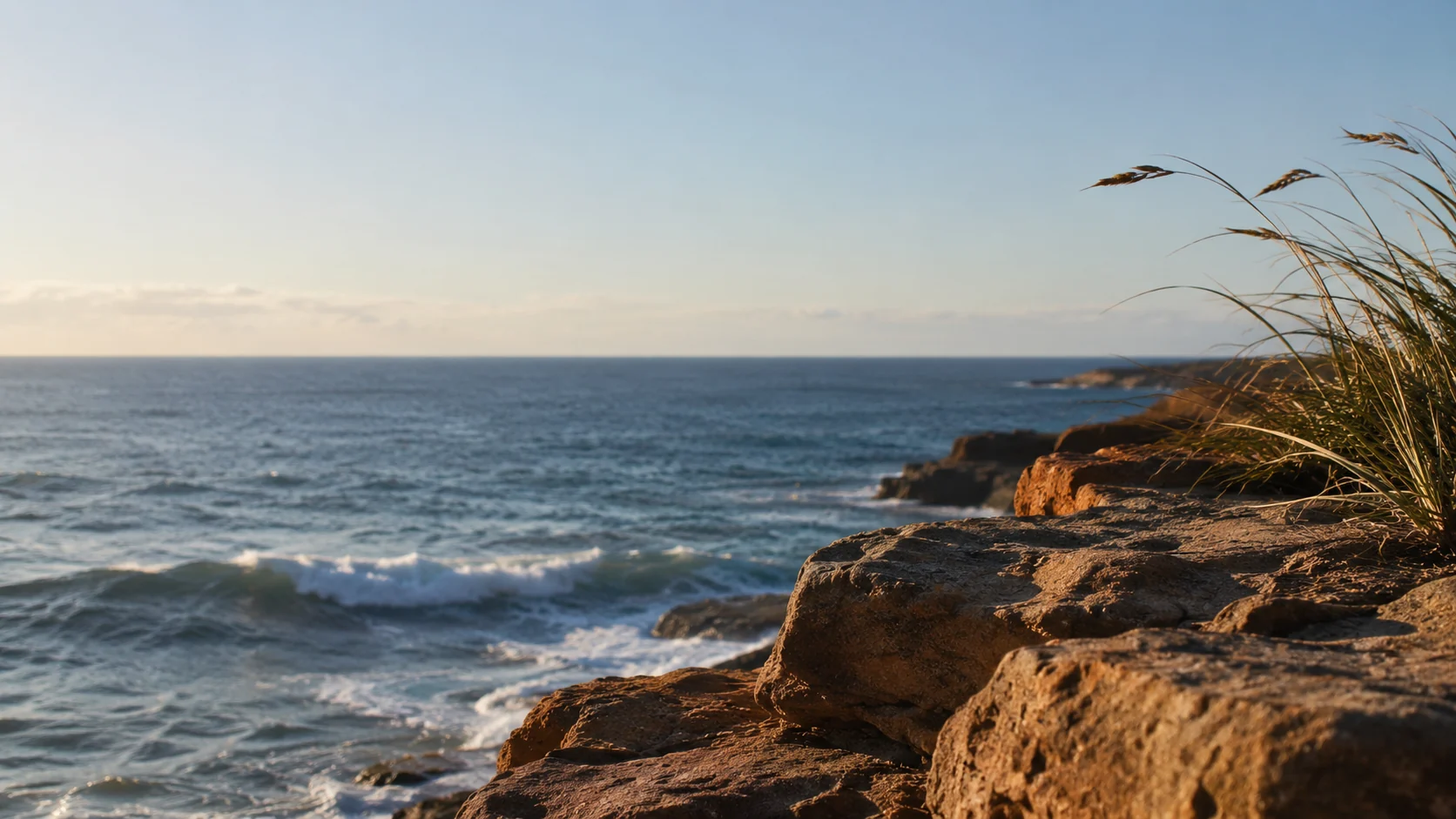 An illustrative open coastal horizon, looking toward the next chapter