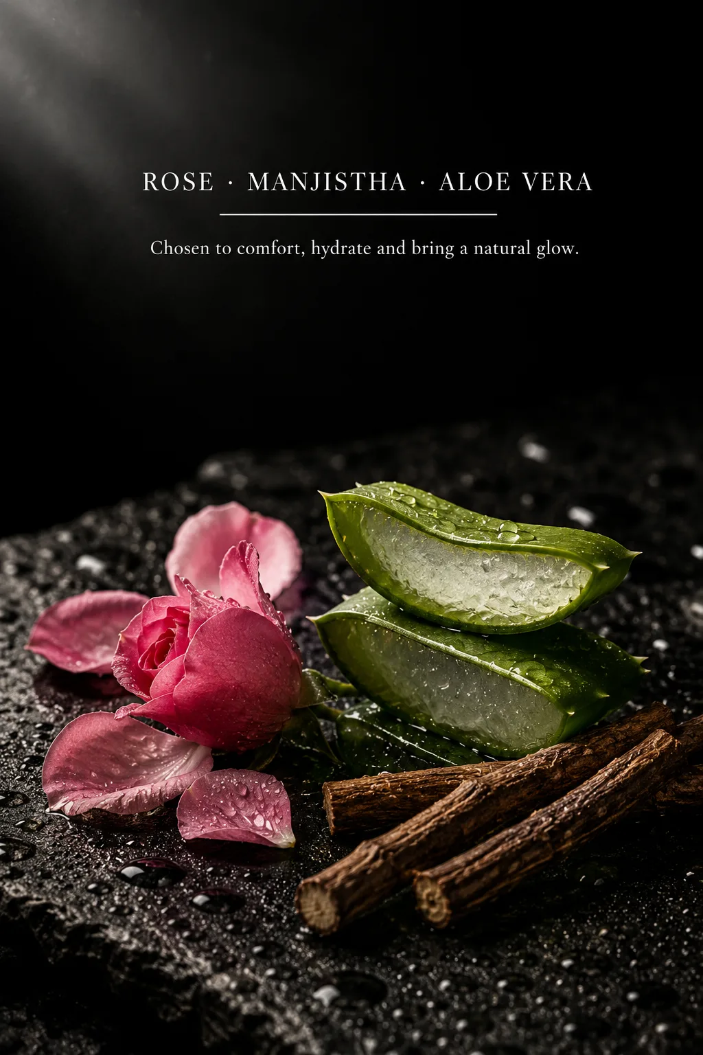 Aloe Vera Rose Glow Gel — View 4
